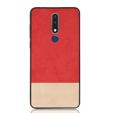 NOKIA 3.1 PLUS 2018 raudona FLAX nugarėlė 5