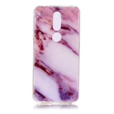 Nokia 7.1 Tracy nugarėlė Purple Marble 1