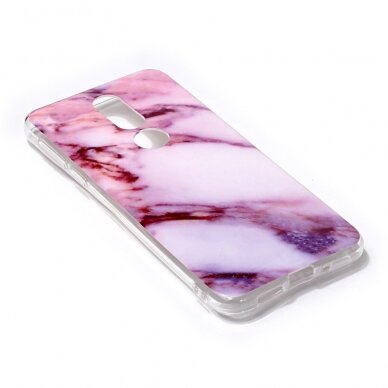 Nokia 7.1 Tracy nugarėlė Purple Marble 2