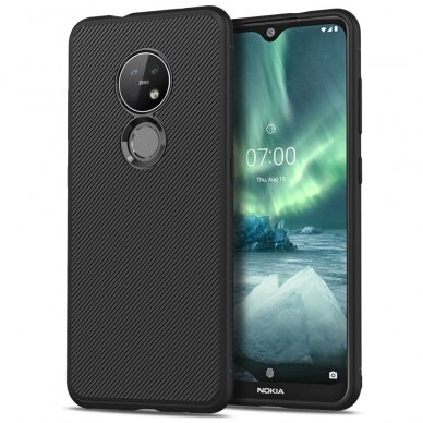 NOKIA 7.2/NOKIA 6.2 juoda GUARD nugarėlė