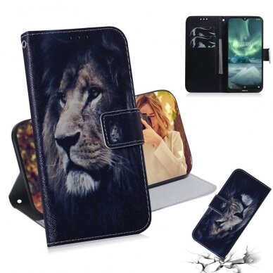 NOKIA 7.2/NOKIA 6.2 tracy fashion dėklas Lion