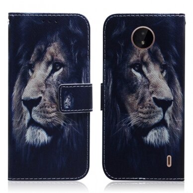 Nokia C20 Tracy fashion dėklas Lion