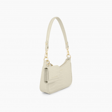 Nora Shoulder iDeal Of Sweden Bag Cream Beige Croco 4