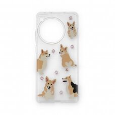 OnePlus 12R 5G clear nugarėlė Corgi Design00303