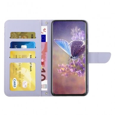 OnePlus 10T 5G Tracy MEZZO violetinis Butterfly/Flowers dėklas 1