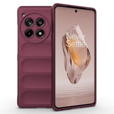 OnePlus 12R 5G wine Tracy Anti-slip Rugged nugarėlė