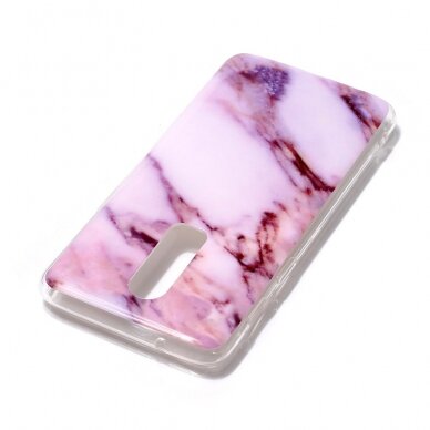 OnePlus 6 Tracy nugarėlė Purple Marble 2