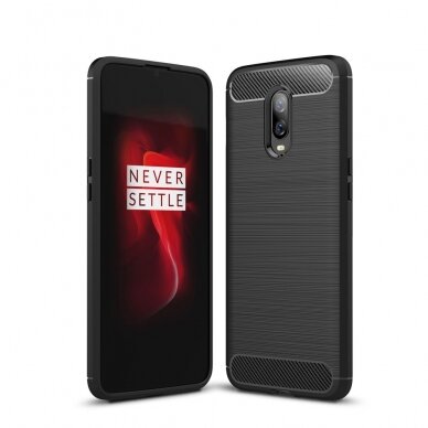 OnePlus 6T juoda LYGCARBON nugarėlė