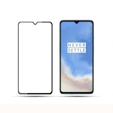 OnePlus 7T juodas pilnas 5D stiklas 1