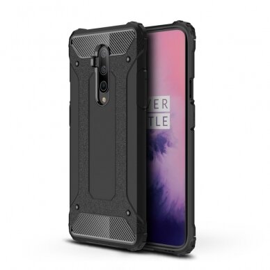 OnePlus 7T PRO juoda ARMOR nugarėlė