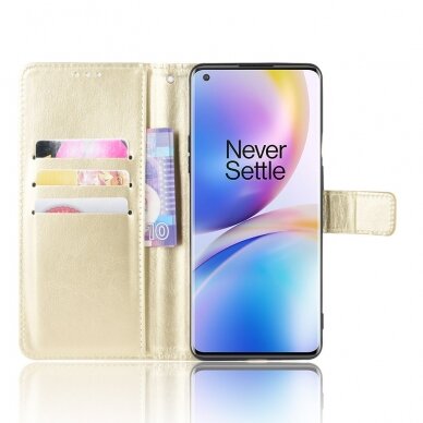 OnePlus 8 Pro aukso spalvos Tracy K.FLEXI dėklas 7