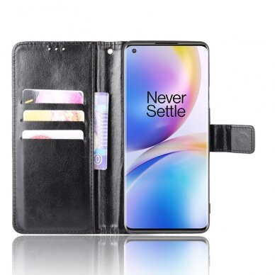 OnePlus 8 Pro juodas Tracy K.FLEXI dėklas 4