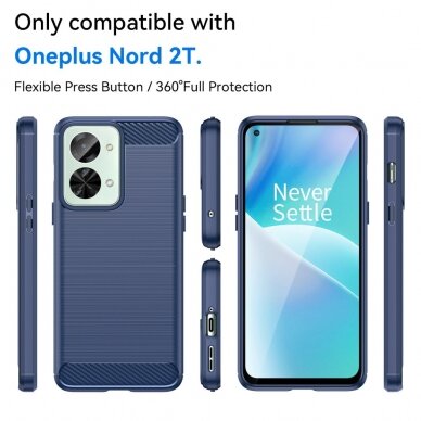 OnePlus Nord 2T 5G mėlyna Tracy LYGCARBON nugarėlė 7