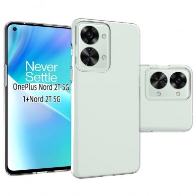 OnePlus Nord 2T 5G skaidri Tracy CJELLY nugarėlė 1