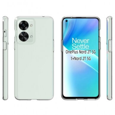 OnePlus Nord 2T 5G skaidri Tracy CJELLY nugarėlė 6