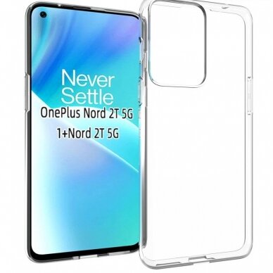 OnePlus Nord 2T 5G skaidri Tracy CJELLY nugarėlė