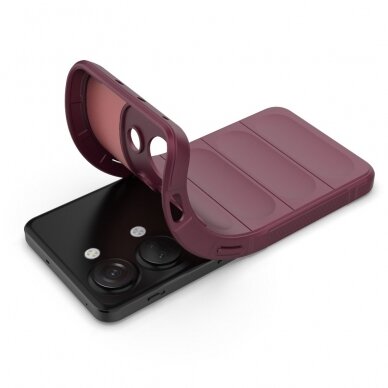 OnePlus Nord 3 5G bordo Tracy Anti-slip Rugged nugarėlė 1