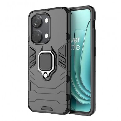 OnePlus Nord 3 5G juoda Tracy RING ARMOR nugarėlė