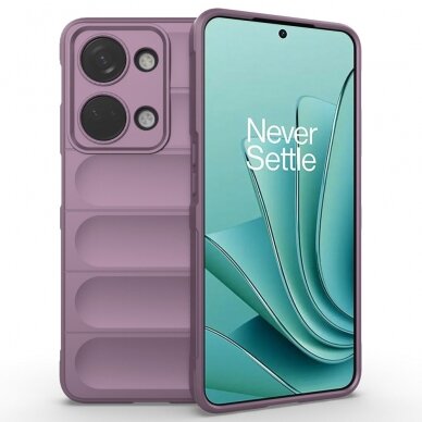 OnePlus Nord 3 5G violetinė Tracy Anti-slip Rugged nugarėlė