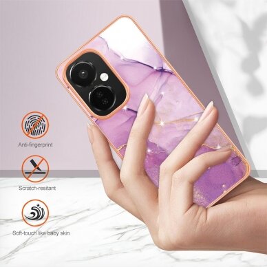 OnePlus NORD CE 3 Lite 5G Tracy nugarėlė MILKY WAY MARBLE Purple2 2