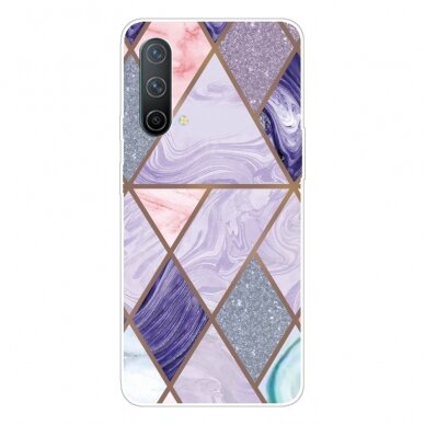 OnePlus NORD CE 5G Ttracy nugarėlė Geometric marble purple/blue