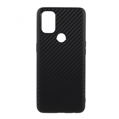 OnePlus NORD N10 5G juoda CARBON FIBER nugarėlė