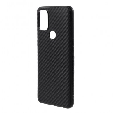 OnePlus NORD N10 5G juoda CARBON FIBER nugarėlė 2