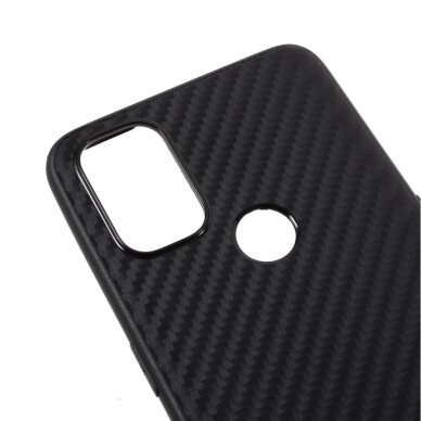 OnePlus NORD N10 5G juoda CARBON FIBER nugarėlė 7