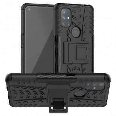 OnePlus NORD N10 5G juoda DEFENDER nugarėlė