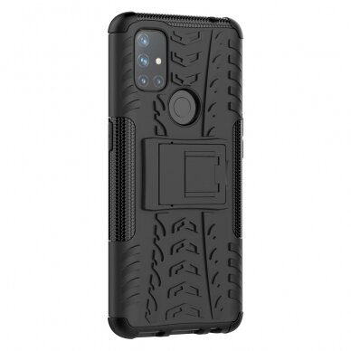 OnePlus NORD N10 5G juoda DEFENDER nugarėlė 5