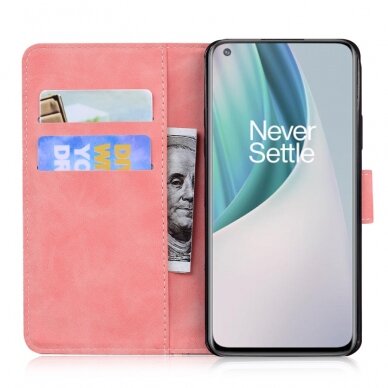 OnePlus NORD N10 5G rausvas Tracy DMING dėklas 8