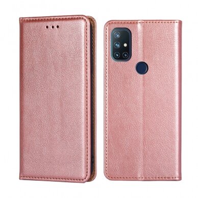 OnePlus NORD N10 5G rausvas Tracy SPECIAL2 dėklas