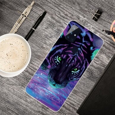 OnePlus NORD N10 5G Tracy fashion nugarėlė Colorful Tiger 1