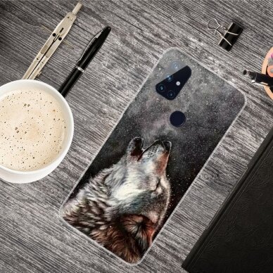 OnePlus NORD N10 5G Tracy nugarėlė Howling Wolf 1