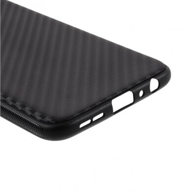 OnePlus NORD N100 juoda CARBON FIBER nugarėlė 6