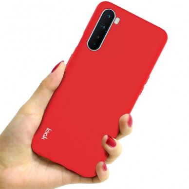 OnePlus NORD raudona IMAK UC-2 nugarėlė 3