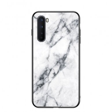 OnePlus NORD tracy nugarėlė White Marble