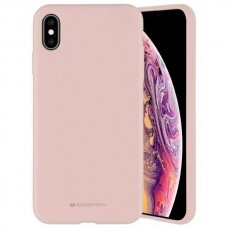 Samsung A14 5G pink sand MERCURY SILICONE nugarėlė