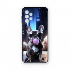 Samsung A23/A23 5G black nugarėlė Bulldog Design00322