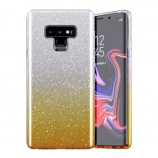 Samsung A33 5G aukso spalvos GLITTER3 nugarėlė