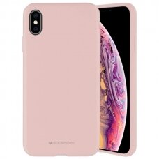 Samsung A33 5G pink sand MERCURY SILICONE nugarėlė