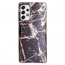 Samsung A33 5G Tracy nugarėlė Black&Gold Marble