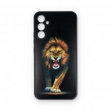 Samsung A34 5G black nugarėlė Lion Design00101