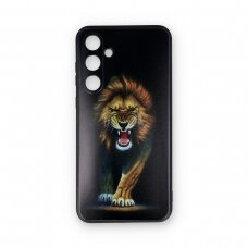 Samsung A35 5G black nugarėlė Lion Design00101