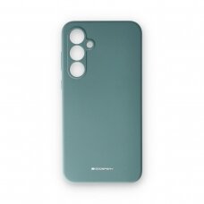 Samsung A35 5G green MERCURY SILICONE nugarėlė