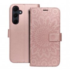 Samsung A35 5G MEZZO rose gold Mandala dėklas