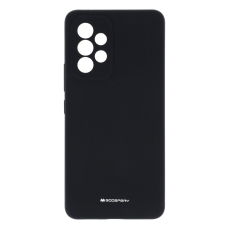 Samsung A53 5G black MERCURY SILICONE nugarėlė