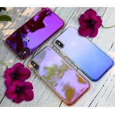 Samsung J7 2017 violetinė OMBRE nugarėlė