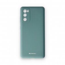 Samsung S20 FE green MERCURY SILICONE nugarėlė