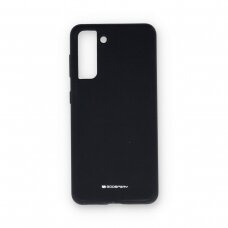 Samsung S21 black MERCURY SILICONE nugarėlė